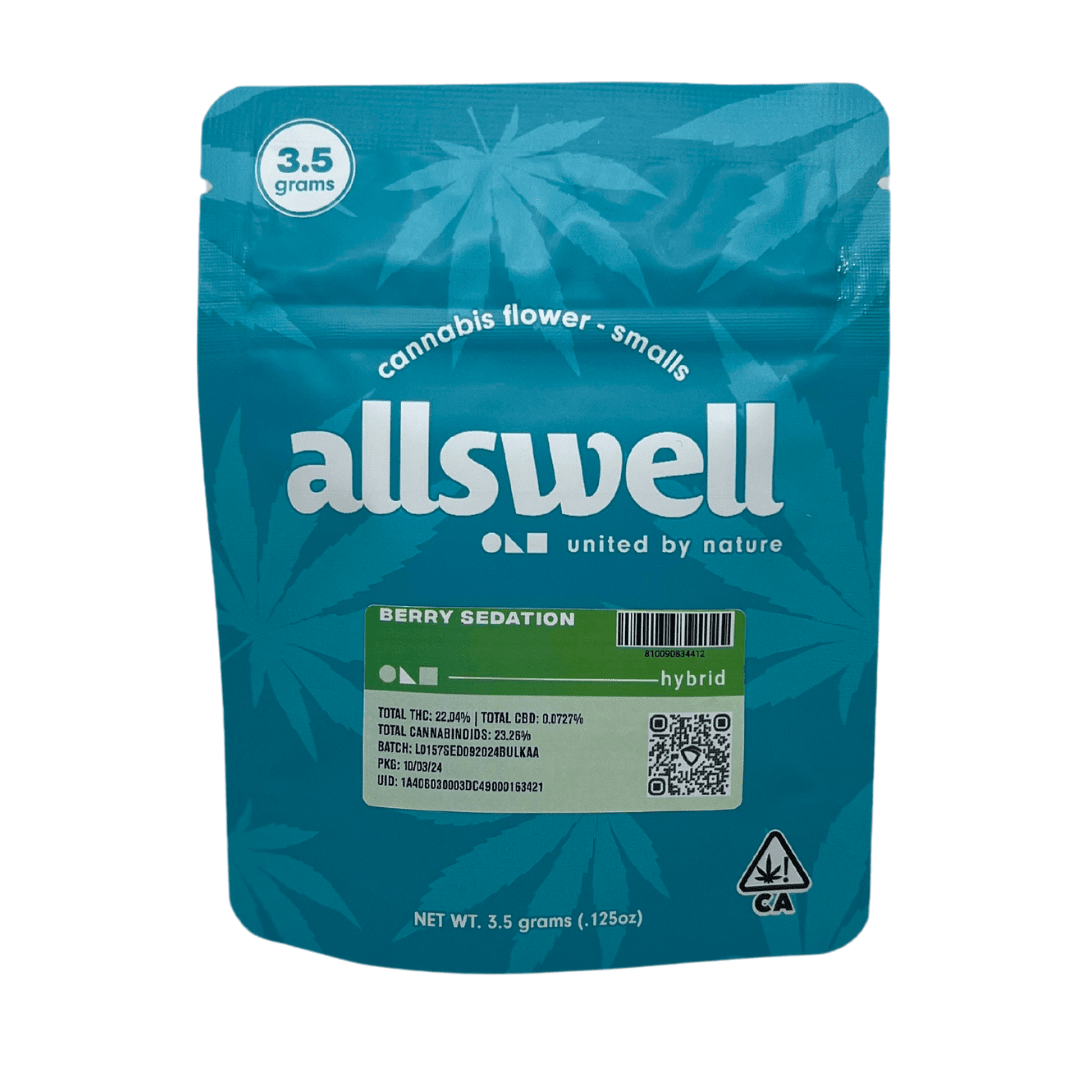 Allswell - Berry Sedation Smalls Flower 3.5g