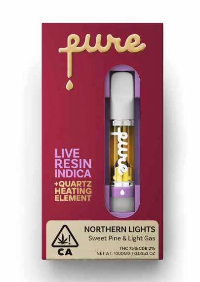 Pure- Northern Lights Live Resin Cartridge 1g (I)
