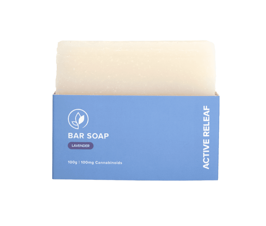 Lavender CBD Soap by Active Releaf 100mg