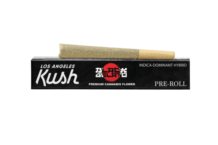 LOS ANGELES KUSH- 1G PREROLL BLACK GELATO