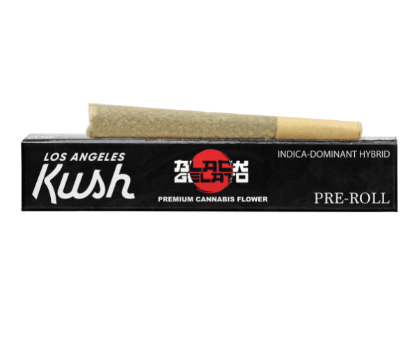 LOS ANGELES KUSH- 1G PREROLL BLACK GELATO