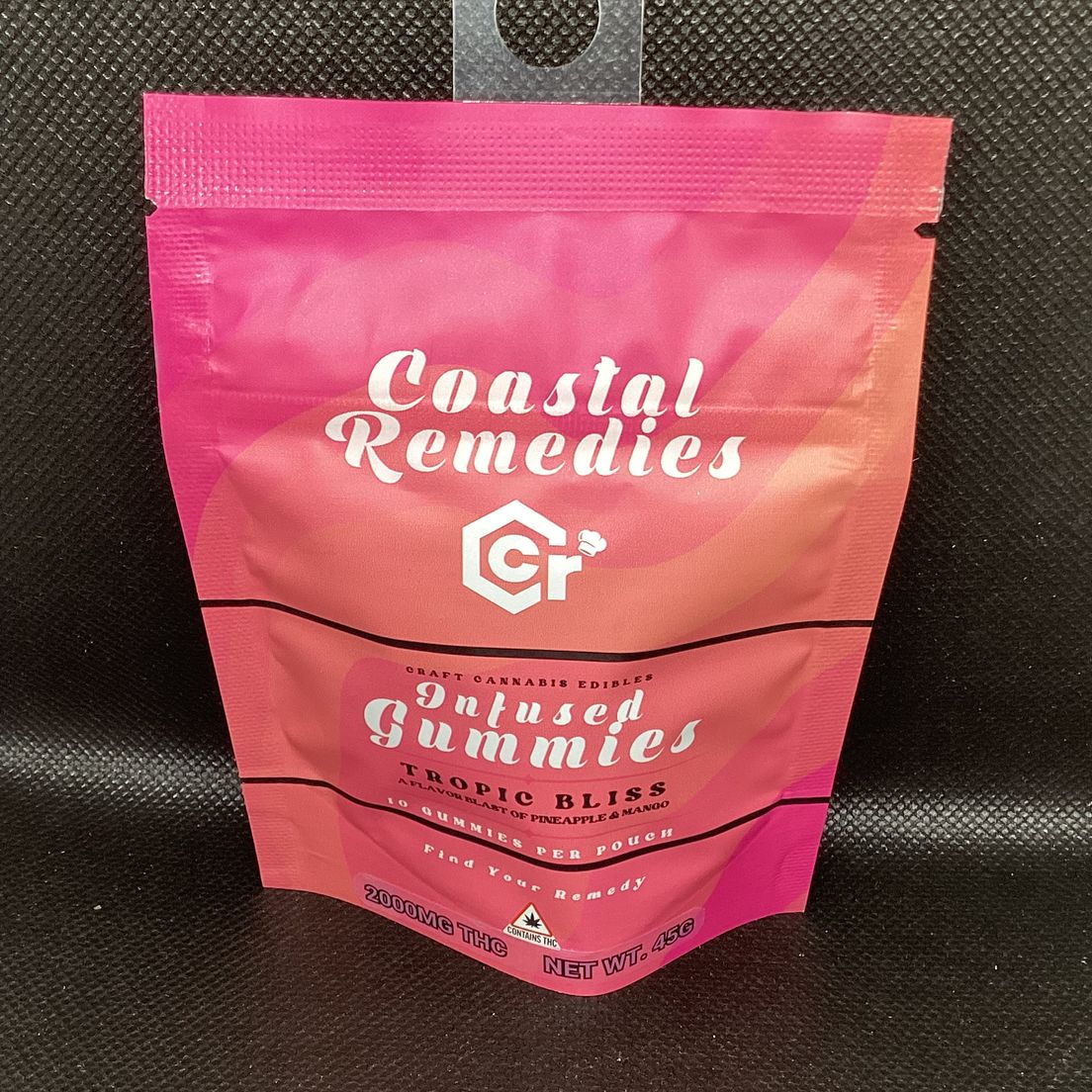 Coastal Remedies- Dark Chocolate- Candy Bar- 2500mg