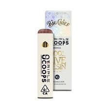 Big Chief - Triple Scoop - 1g Live Resin Disposable