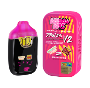 Deuces - Live Resin Vape - Brooklyn Burner & Lemon Cherry Gelato