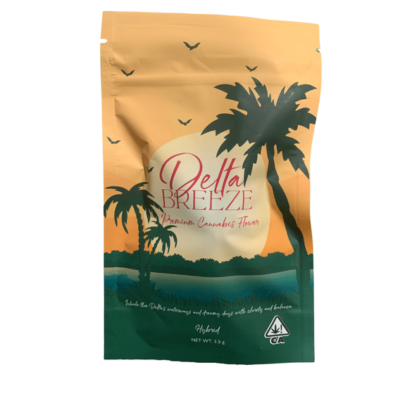 Delta Breeze Indoor Flower 3.5g - Kush Mints 31%