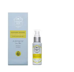 GREEN BEE DEEP CALM MASSAGE OIL CANNABIS- INFUSED