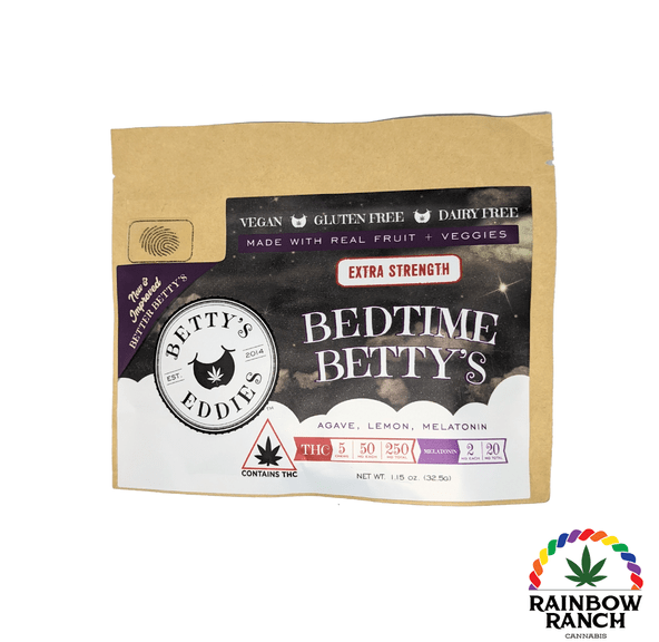 Betty's Eddies Bedtime Betties Taffies - *50mg each* - 250mg total - 5 pcs - Full Spectrum