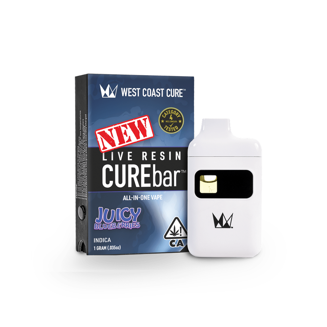 Juicy Blueberries Live Resin CUREbar