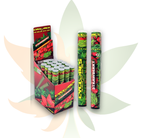 Cyclone - Pre Roll Hemp Cone - Strawberry