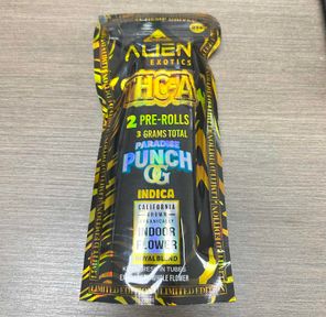 Alen Royal Exotics THCA 2pk Pre-Roll - Paradise Punch