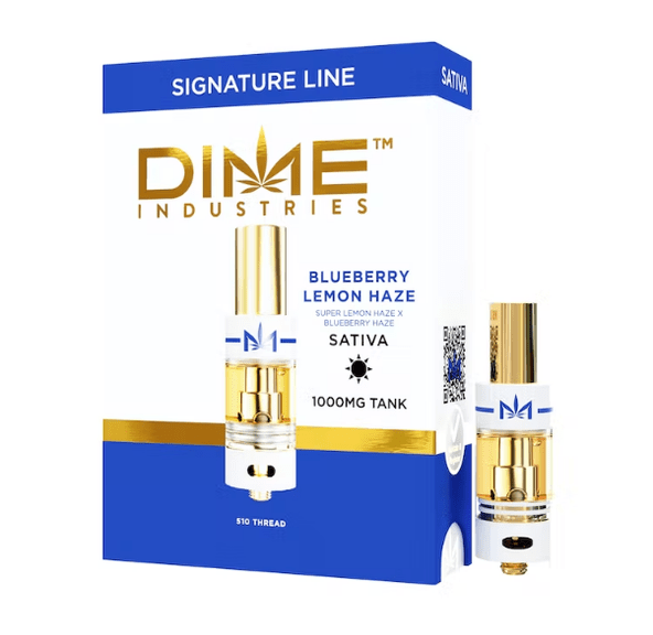 Dime Industries - Blueberry Lemon Haze - 1g - Cartridge - Sativa