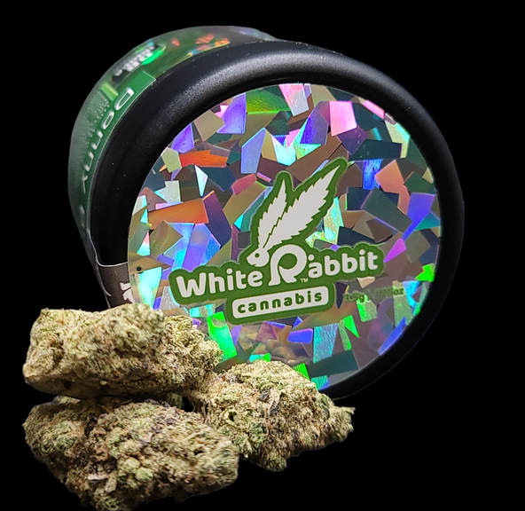 Banana OG Premium Indoor (Indica) Flower Smalls by White Rabbit 3.5g THC 35.32%