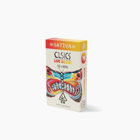 CLSICS- Clockwork Lemon Live Rosin Cartridge 1g (S)