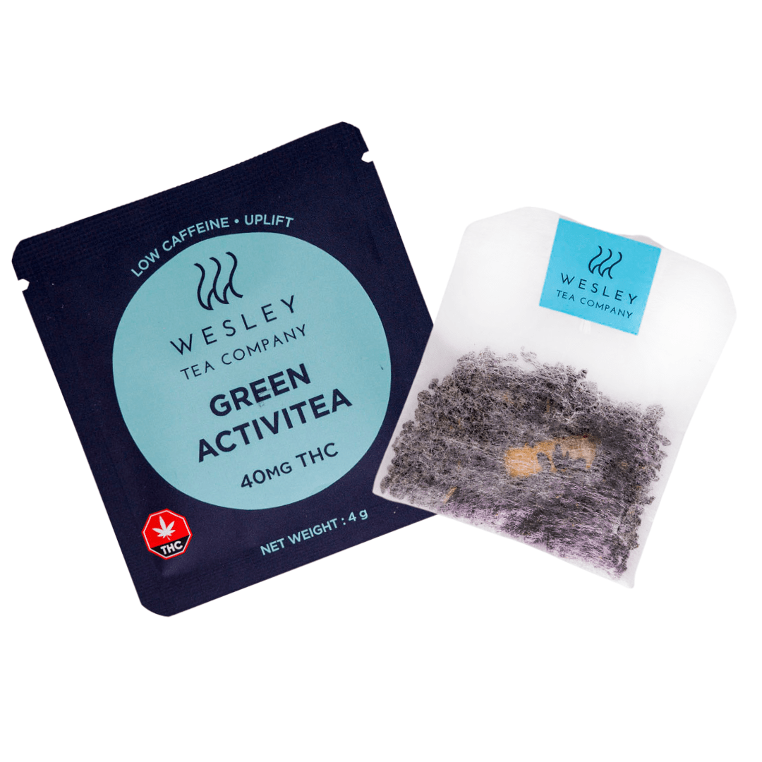 Green Activitea 40mg THC Single | Wesley Tea