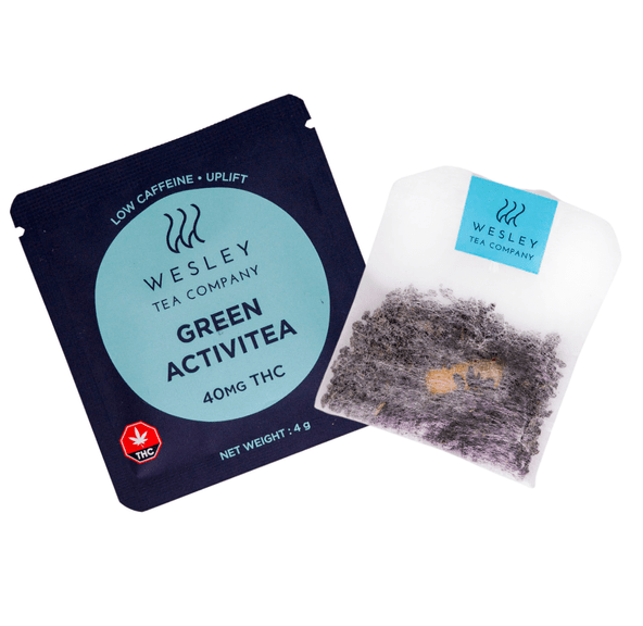 Green Activitea 40mg THC Single | Wesley Tea
