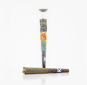 1 x 1g Shatter Infused Blunt Hybrid Creamsicle by KushKraft