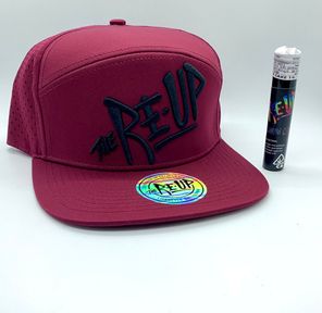 PRE-ORDER ONLY *Deal! $24 Bordeaux & Dusk Edition Snapback - The Re-Up Performance Line + 1 Preroll