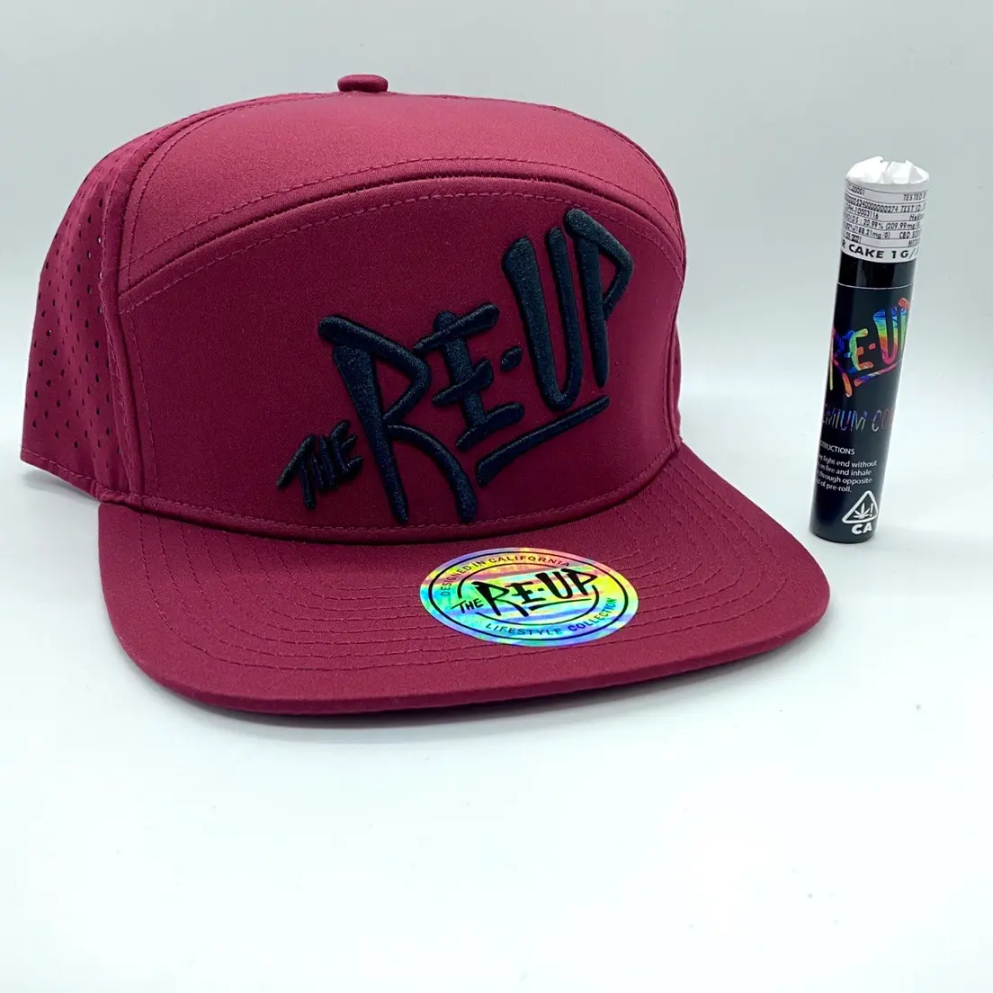 PRE-ORDER ONLY Deal! $24 Bordeaux & Dusk Edition Snapback - The Re-Up Performance Line + Preroll