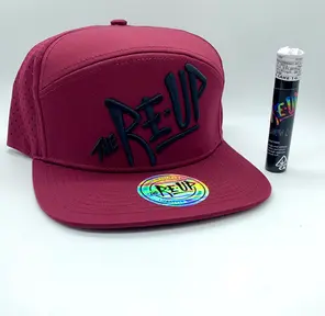 PRE-ORDER ONLY Deal! $24 Bordeaux & Dusk Edition Snapback - The Re-Up Performance Line + Preroll