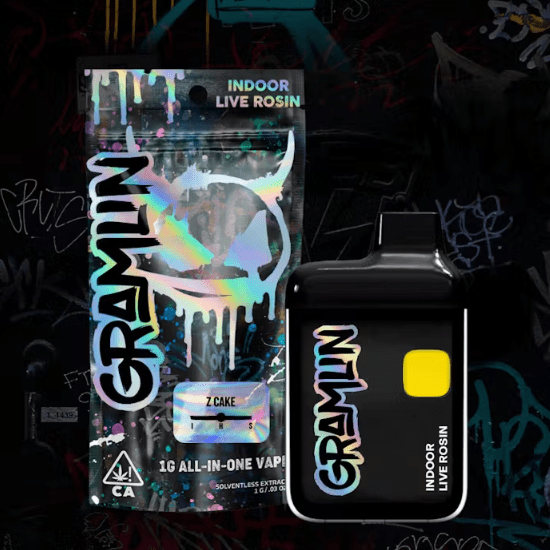 Z Cake Indoor Live Rosin AIO Vape
