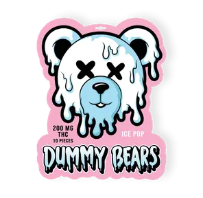 200mg Ice Pop THC Dummy Bears