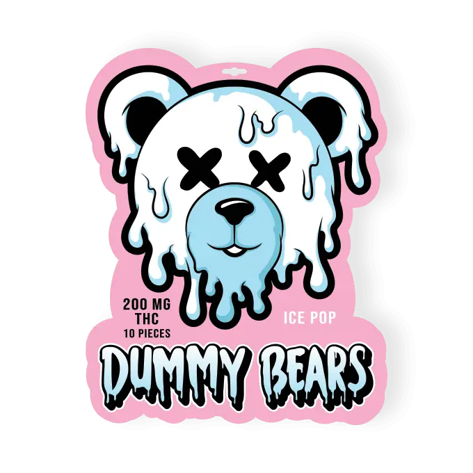200mg Ice Pop THC Dummy Bears