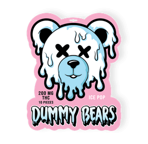 200mg Ice Pop THC Dummy Bears