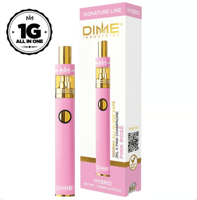 Dime Industries - Pink Rose - All In One - 1g - Hybrid