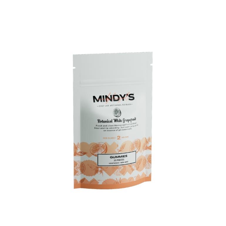 Cresco Mindy's Botanical White Grapefruit 2mg each, 20pcs