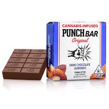 [Punch] Punch Bar - 100mg - Dark Chocolate Almonds (H)