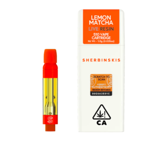 Sherbinskis - LEMON MATCHA-Live Resin Vape 1g
