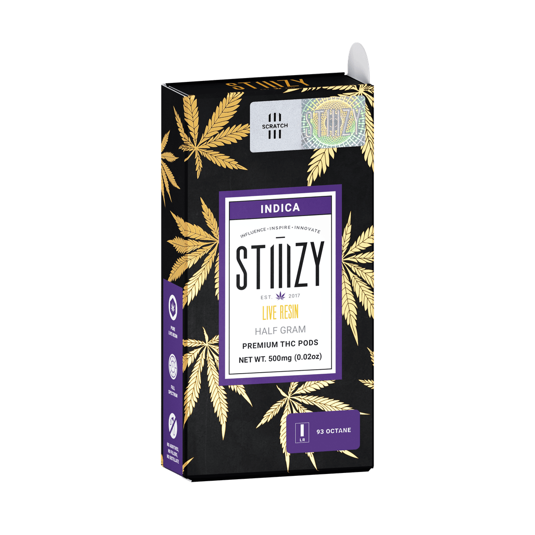 ….STIIIZY - .5G LLR POD - 93 OCTANE .5g