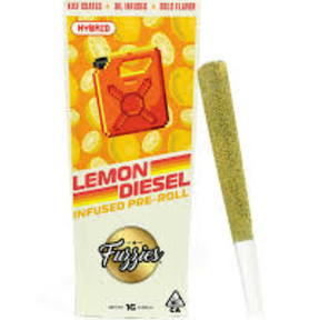 Fuzzies - Lemon Diesel Infused Preroll (1g)