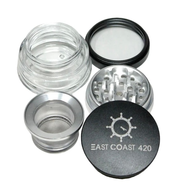 EC4205 Glass Jar Grinder - 63mm 5-Piece