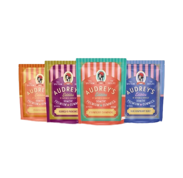 Audrey’s THC Gummies 500mg NEW