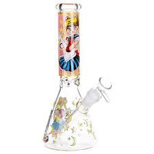 Bong - 10" Japanese Animation Girl Beaker
