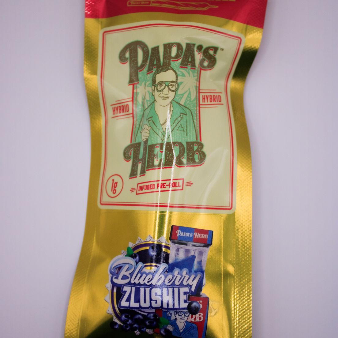 Papa's Herb | Infused Preroll | Blueberry Zlushie | 1g | H