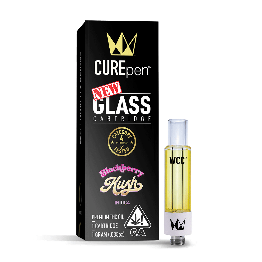 Blackberry Kush CUREpen Cartridge - 1g