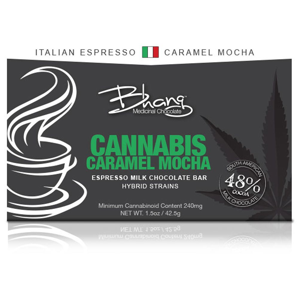 Bhang Chocolate Bar - Caramel Mocha 100mg