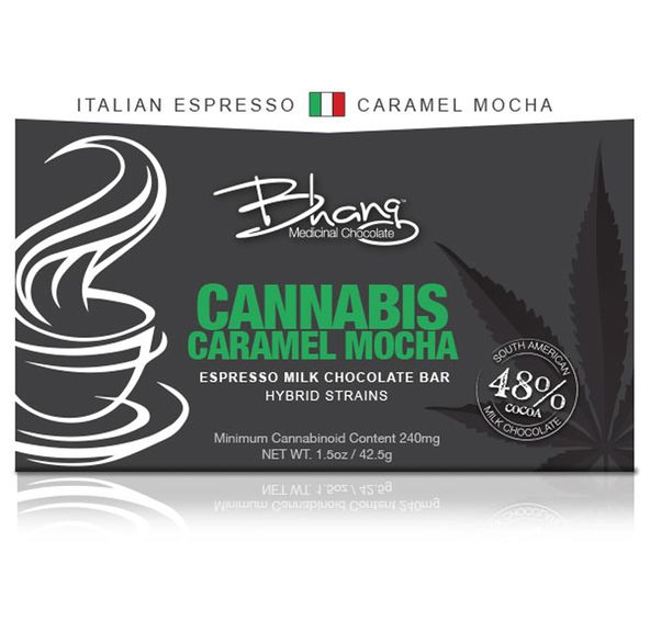 Bhang Chocolate Bar - Caramel Mocha 100mg