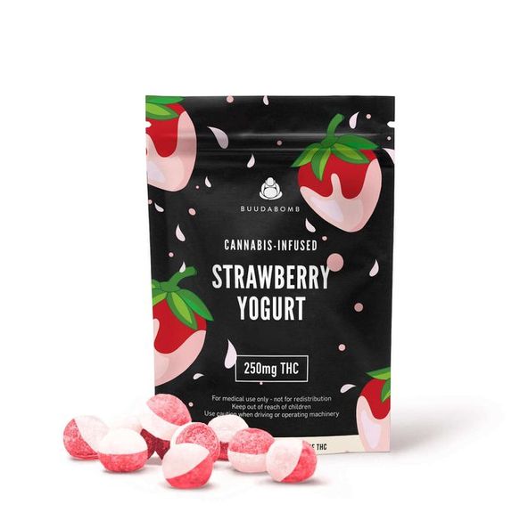 Buudabombs Strawberry Yogurt 250 MG