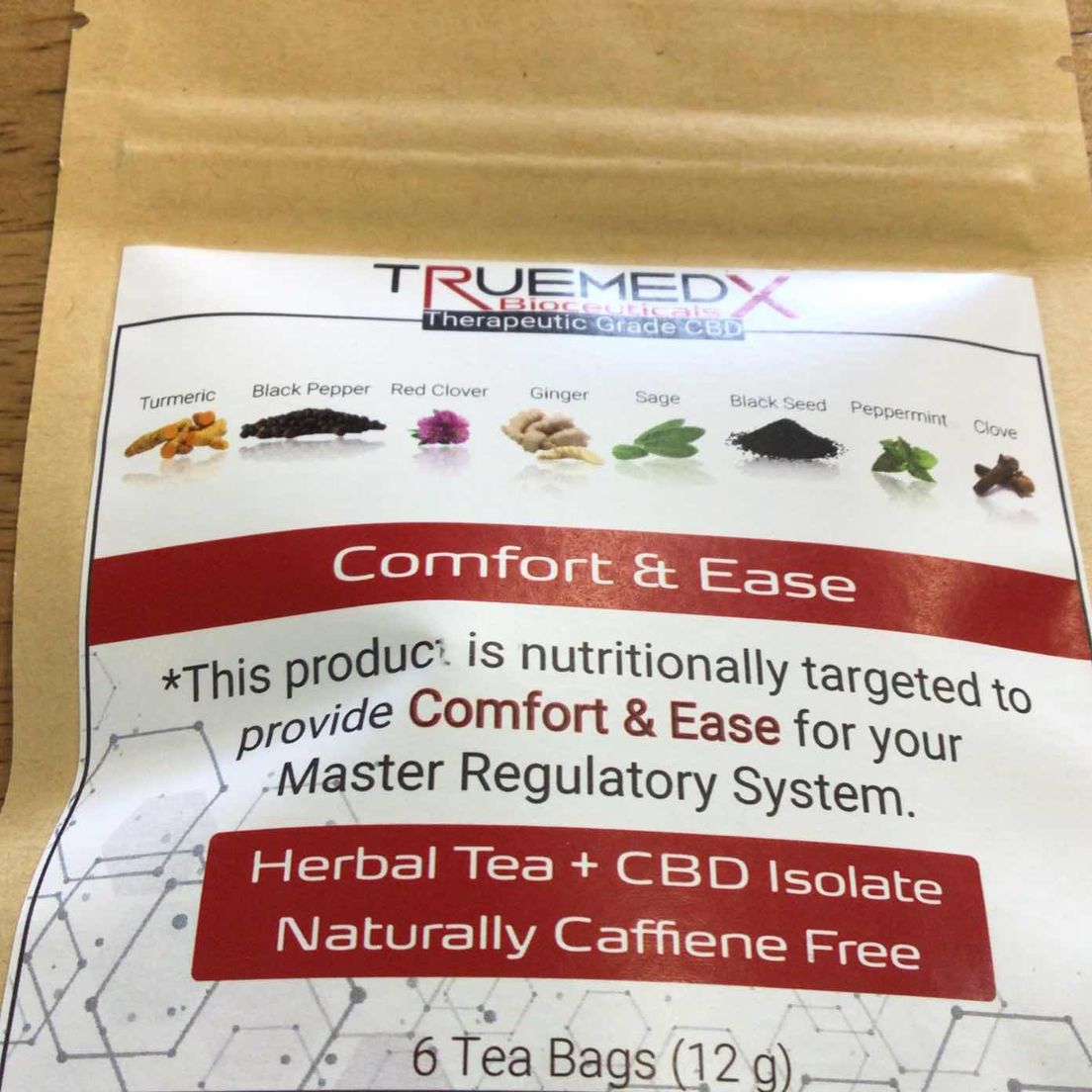 TrueMedX - Comfort & Ease Tea