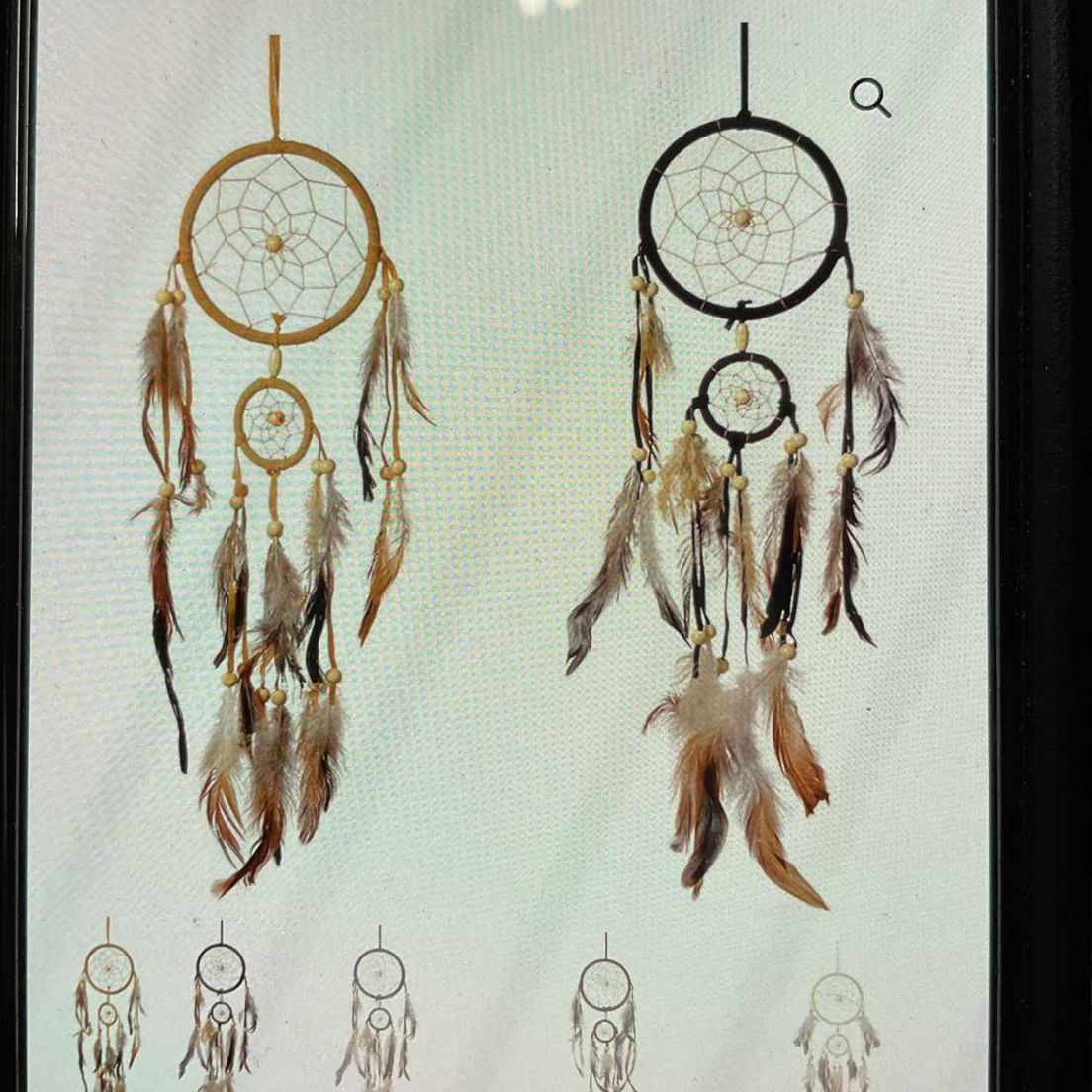 2 ring dream catcher $10