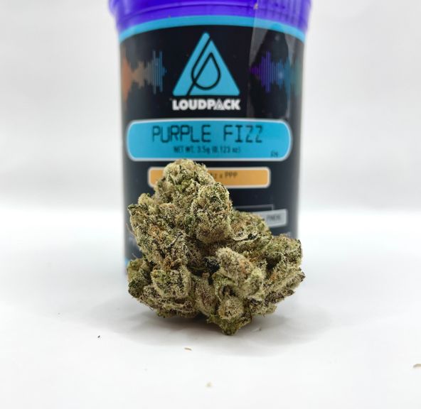 PRE-ORDER ONLY 1/8 Purple Fizz (Indoor/25.28%/Indica) - Loudpack