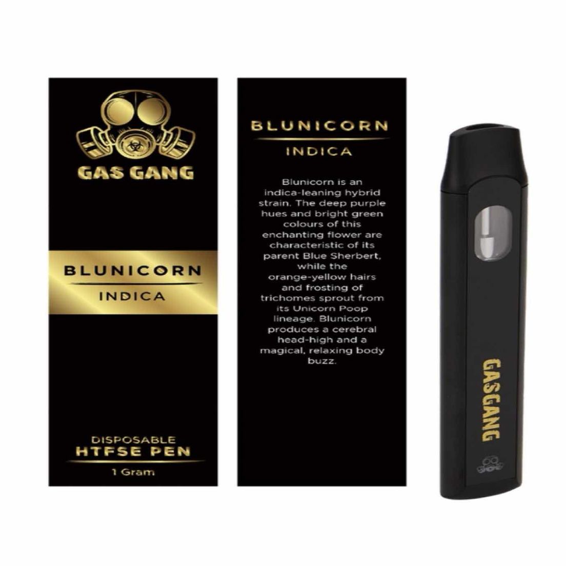 Bubba Kush Gas Gang 1g HTFSE Vape Pens