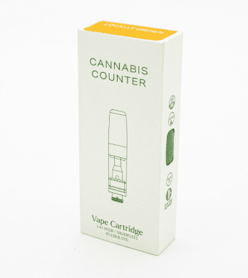 Cannabis Counter Black Maple 0.5g Cartridge