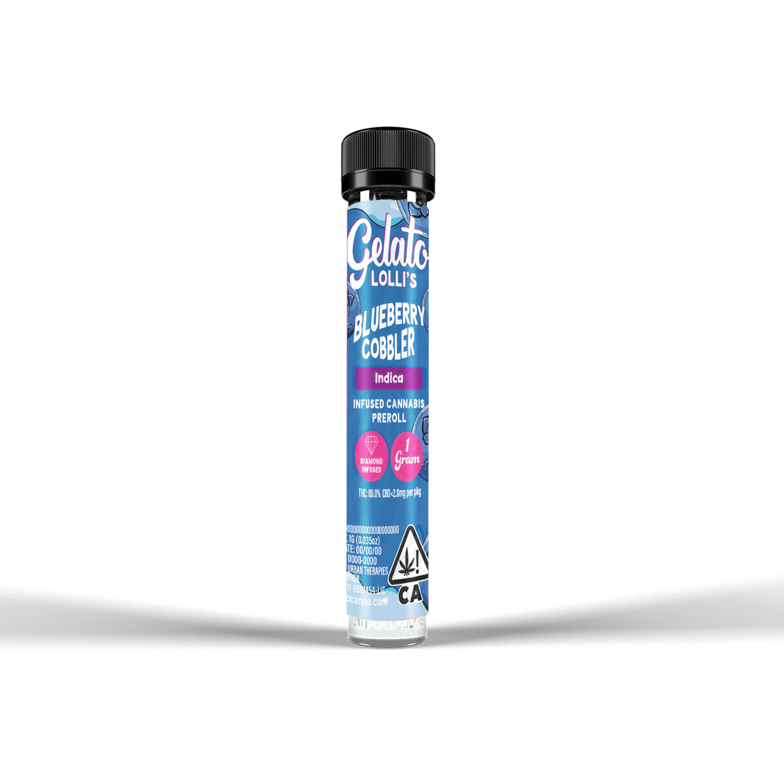 Gelato Infused Pre-roll Blueberry Cobbler 1.2g