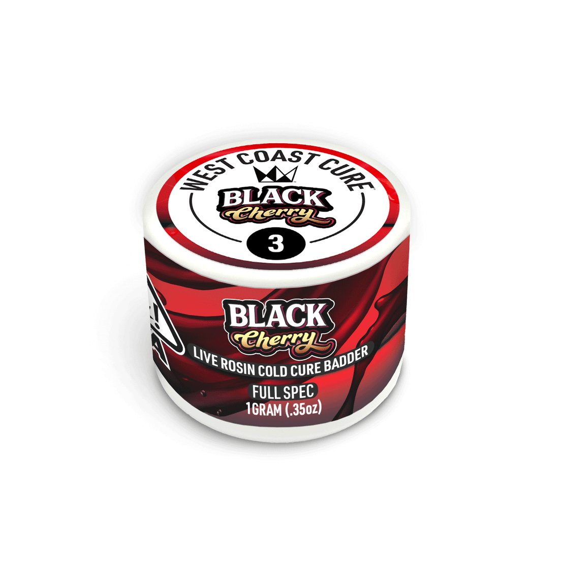 Black Cherry - Live Rosin Cold Cure Badder - T3
