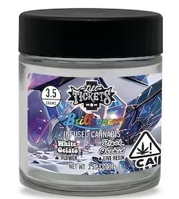 Lift Tickets - Brilliance - White Gelato x Black Orchid (40.3% Indica) - 3.5g Infused Flower