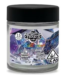 Lift Tickets - Brilliance - White Gelato x Black Orchid (40.3% Indica) - 3.5g Infused Flower